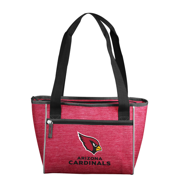 Logo Brands Arizona Cardinals Crosshatch 16 Can Cooler Tote 601-83-CR1